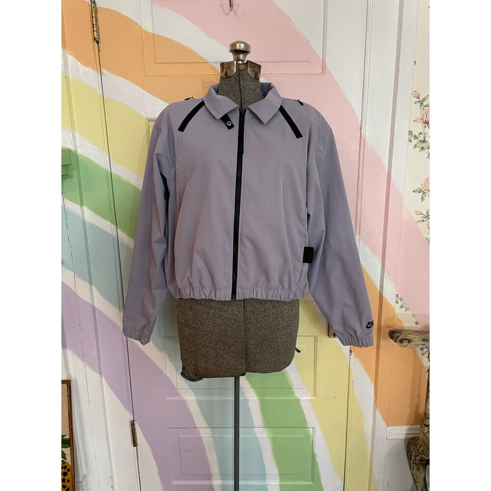 Nike Tech Pack Dri Fit Jacket Womens Medium Gray Techwear Zip Jacket